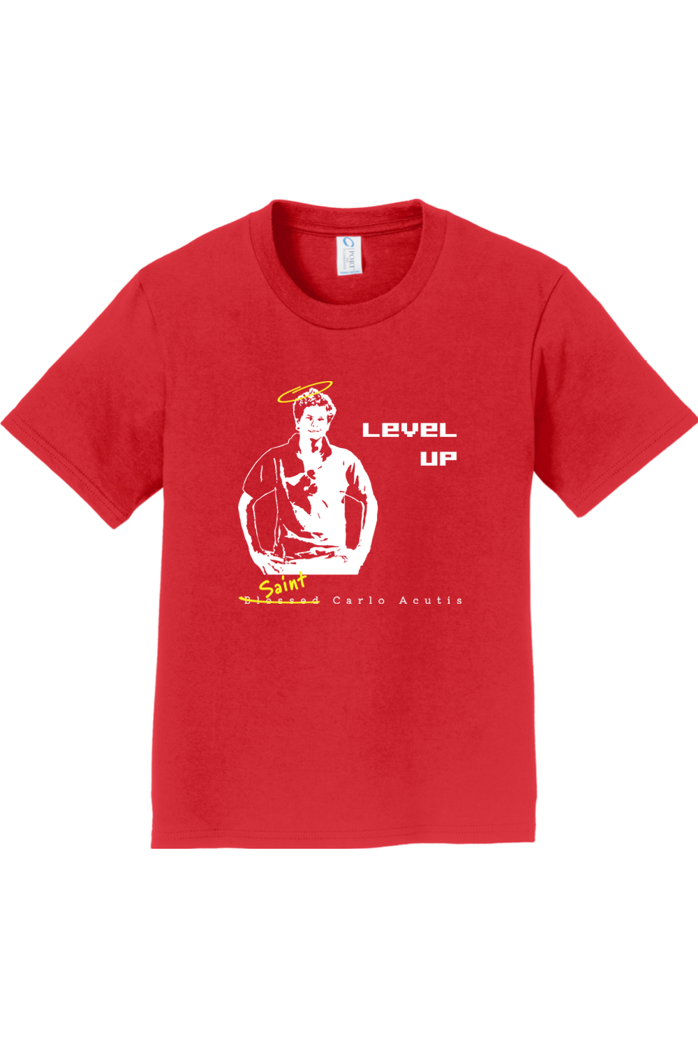 Level Up - St. Carlo Acutis - Youth T-Shirt