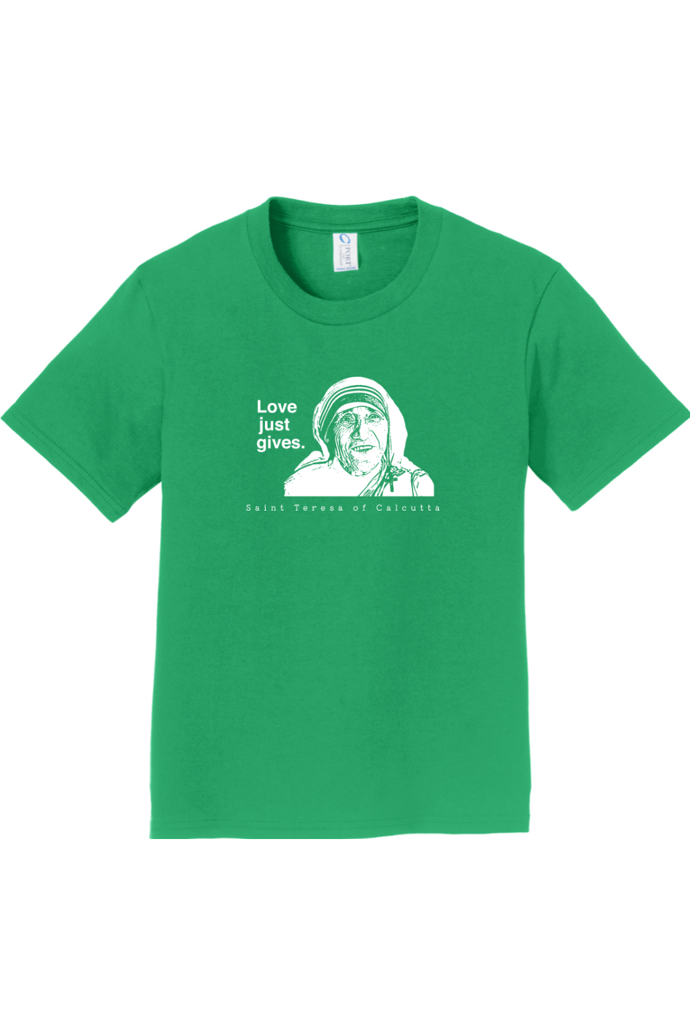 Love Just Gives - St. Teresa of Calcutta Youth T-Shirt