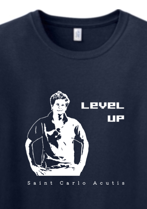Level Up - St. Carlo Acutis - Adult T-Shirt