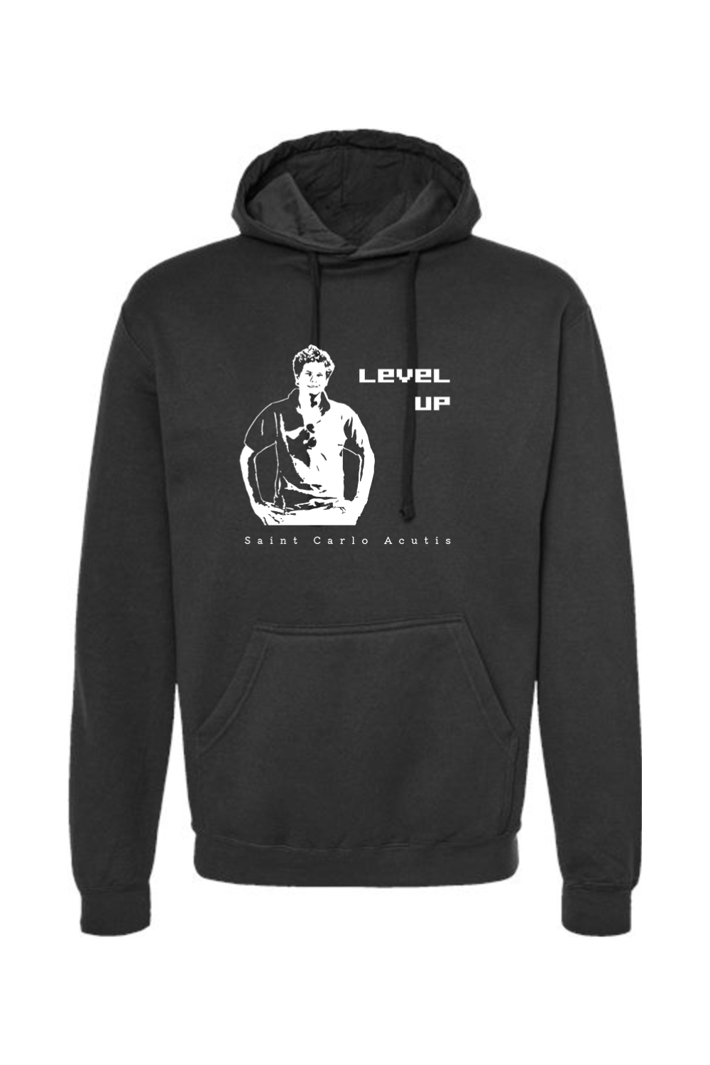 Level Up- St. Carlo Acutis - Hoodie Sweatshirt