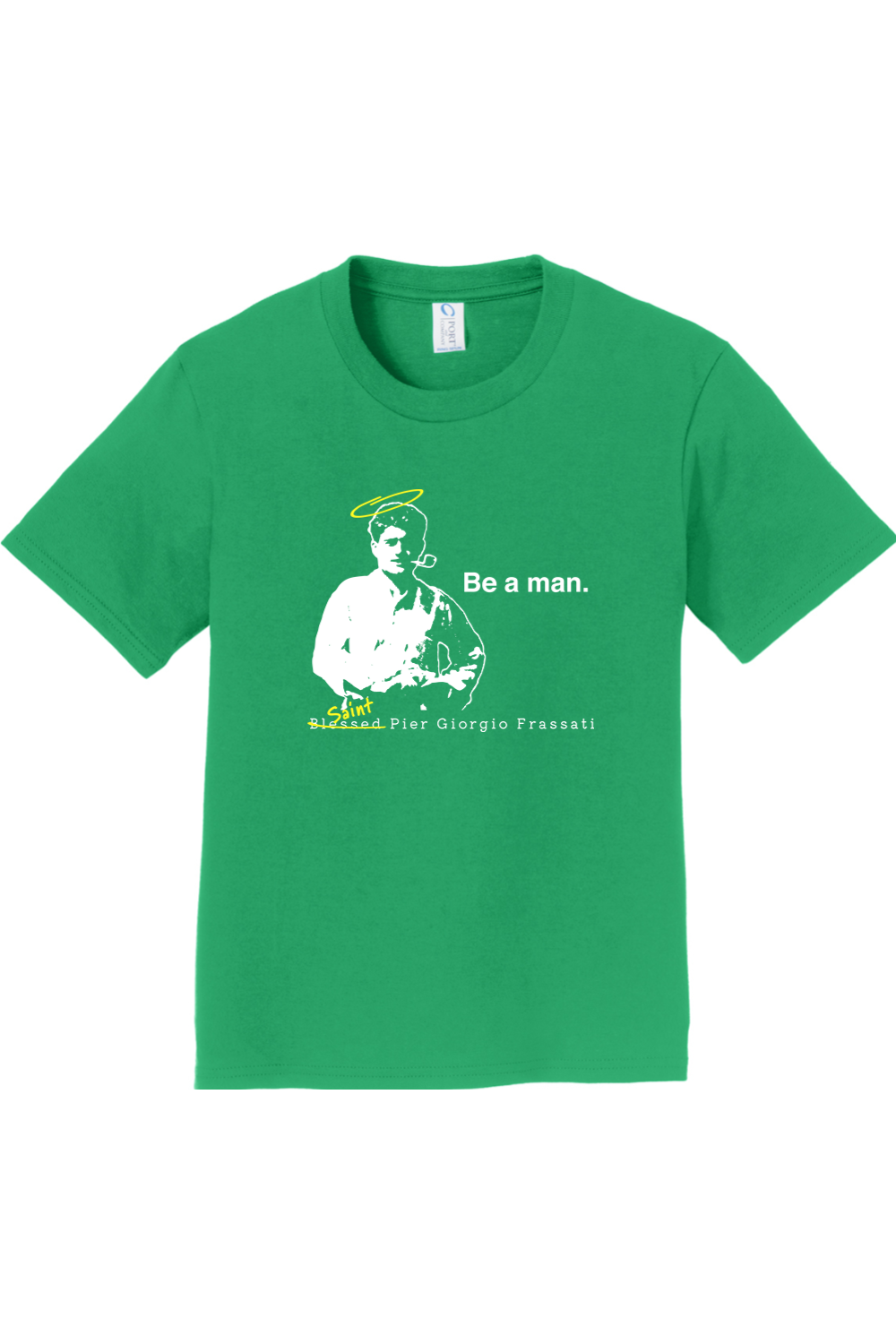 Be a Man - Bl. Pier Giorgio Frassati Youth T-Shirt