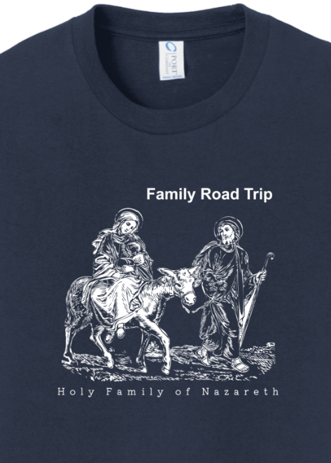 Family Road Trip - Holy Family - Youth T-Shirt