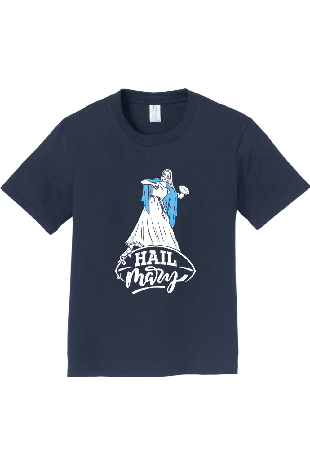 Hail Mary - Catholic Football - Youth T-shirt