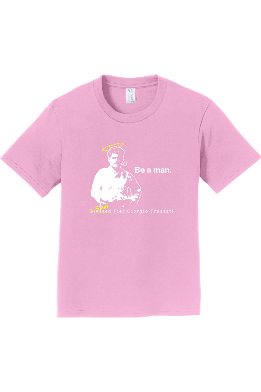Be a Man - Bl. Pier Giorgio Frassati Youth T-Shirt