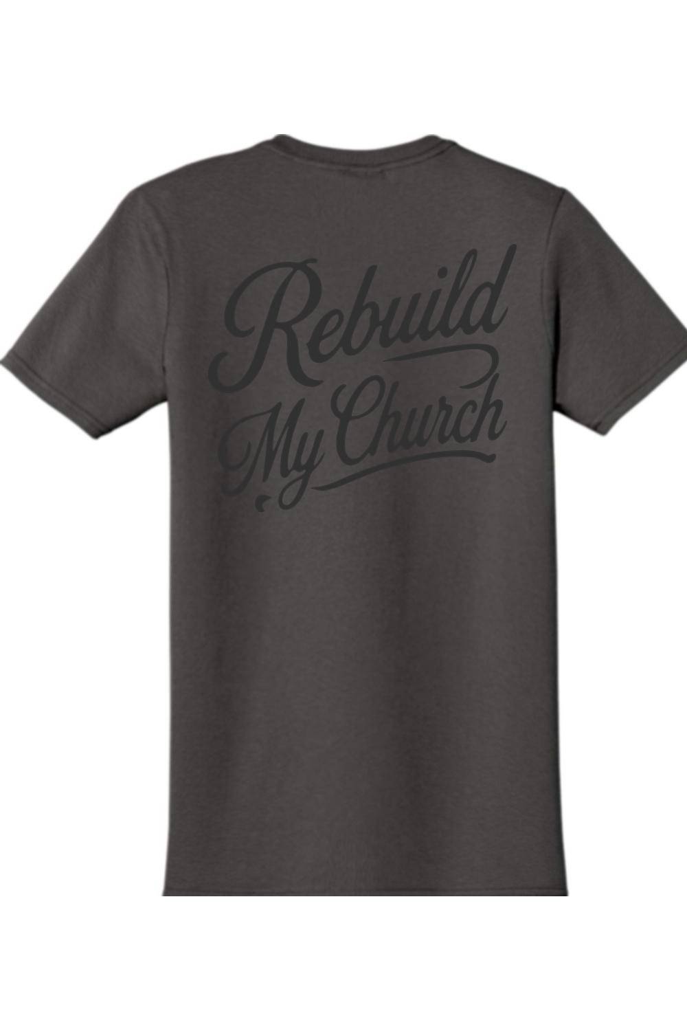 Rebuild My Church - St. Francis of Assisi Adult T-Shirt