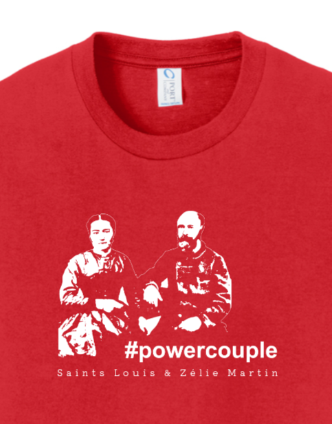 #Powercouple - Sts. Louis & Zelie - Youth T-Shirt