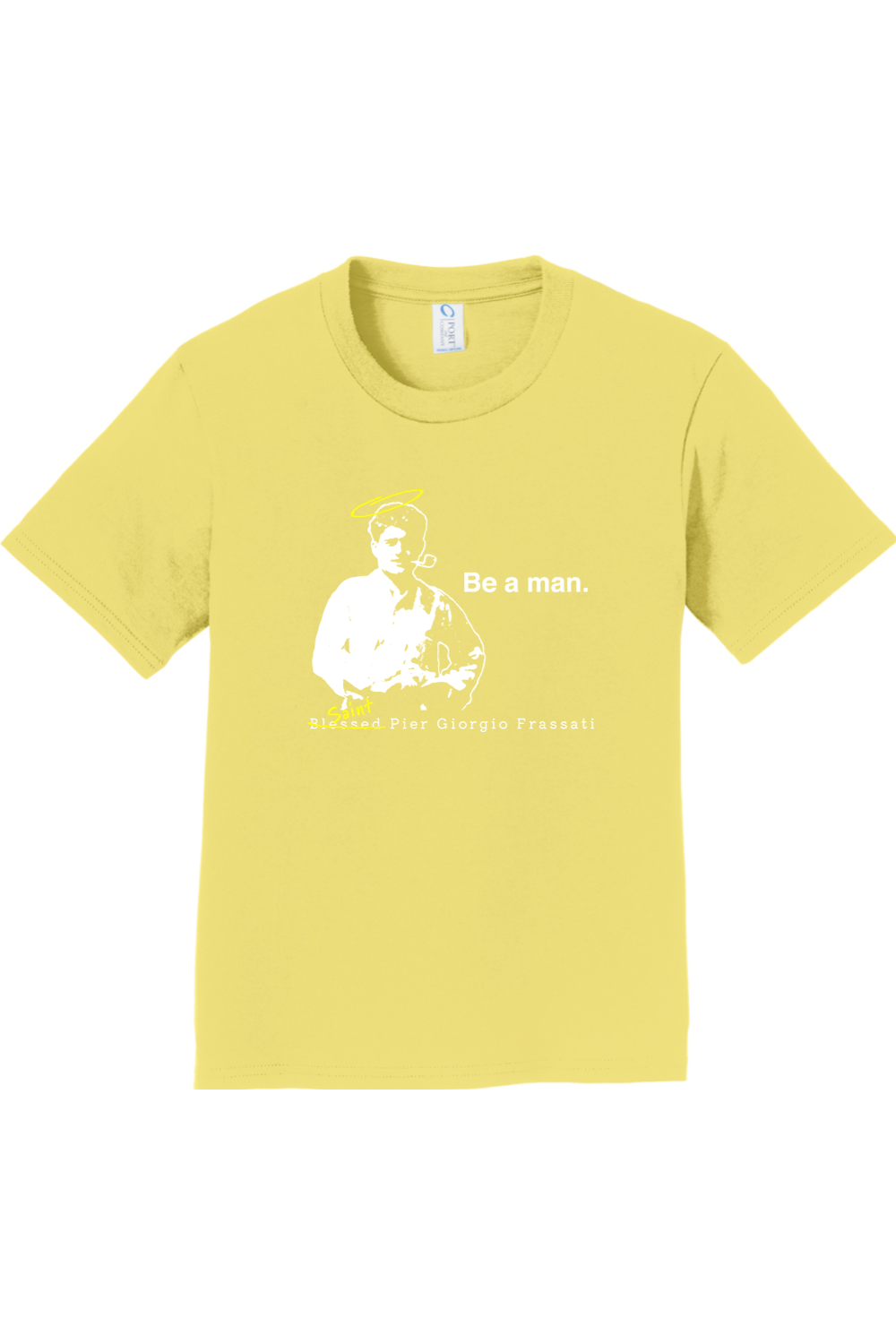 Be a Man - Bl. Pier Giorgio Frassati Youth T-Shirt