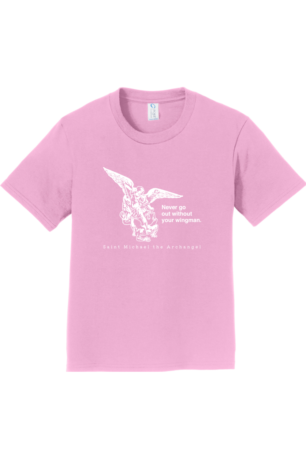 Never Go Without Your Wingman - St. Michael the Archangel Youth T-Shirt