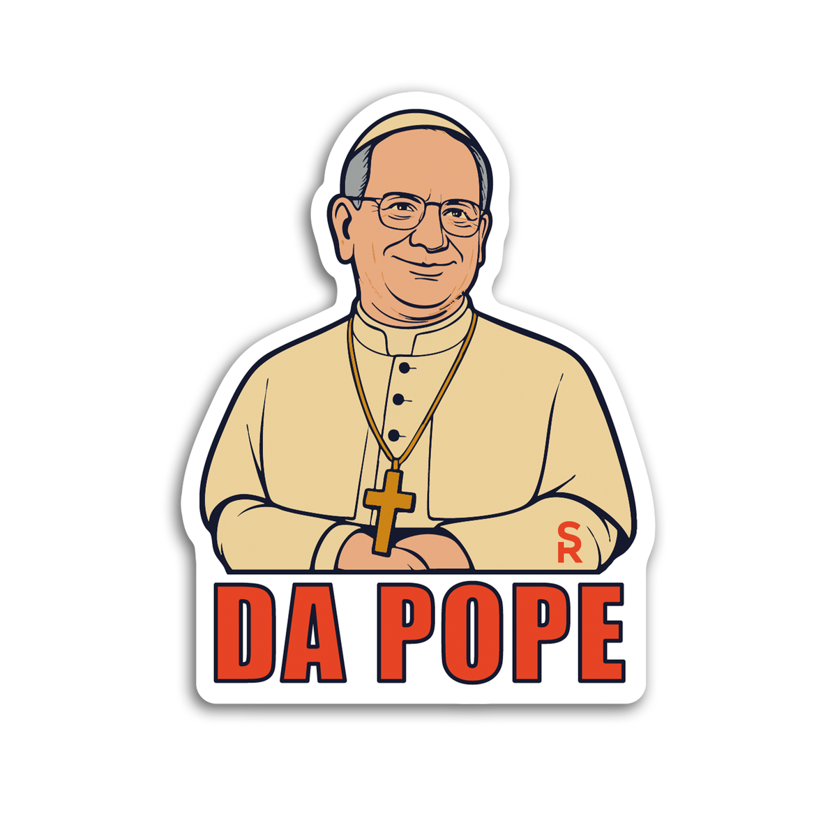 Da Pope Sticker