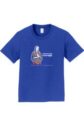 Holiness Takes Courage – St Kateri Tekakwitha - Youth T-Shirt
