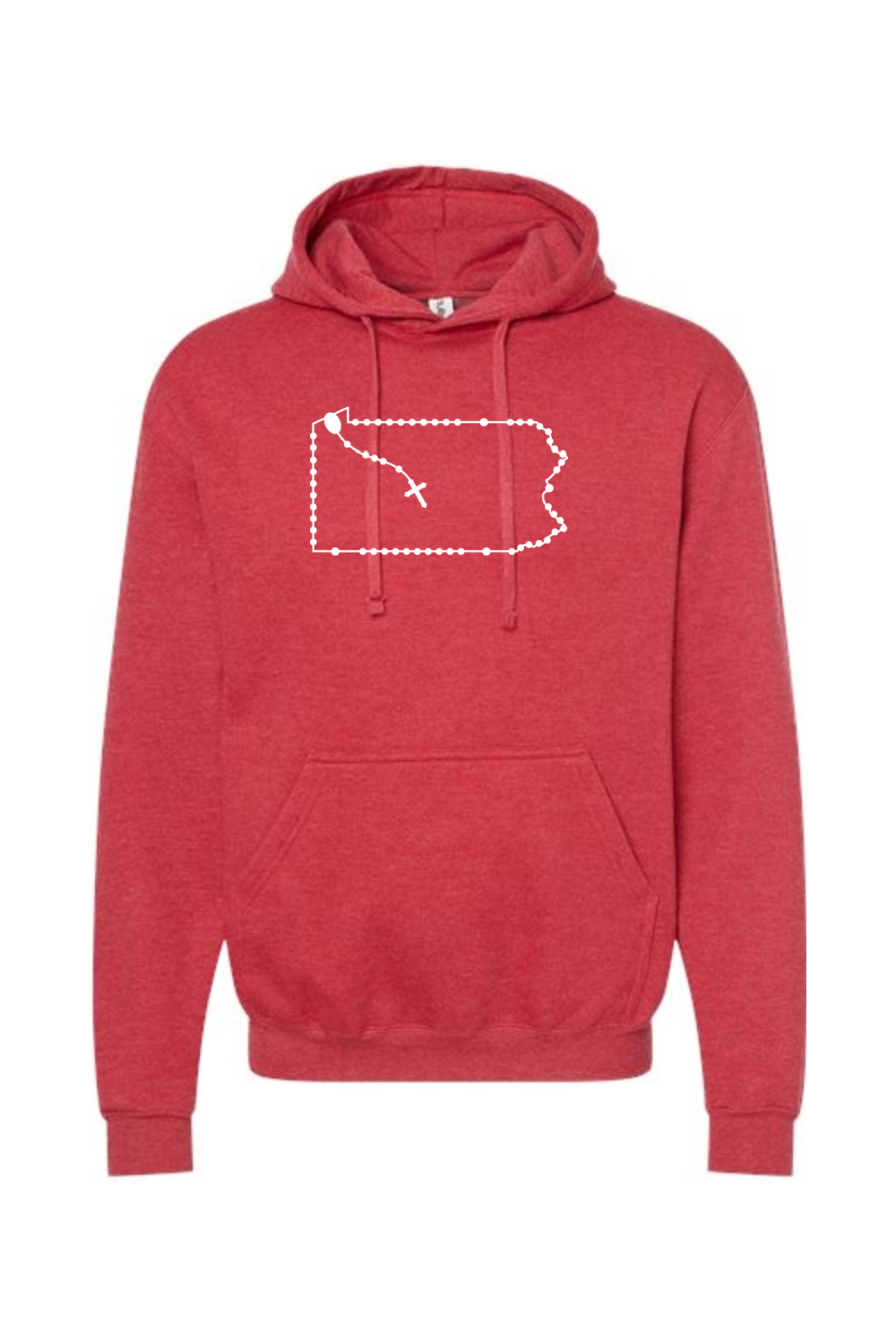 Pennsylvania Catholic Rosary Hoodie Sweatshirt