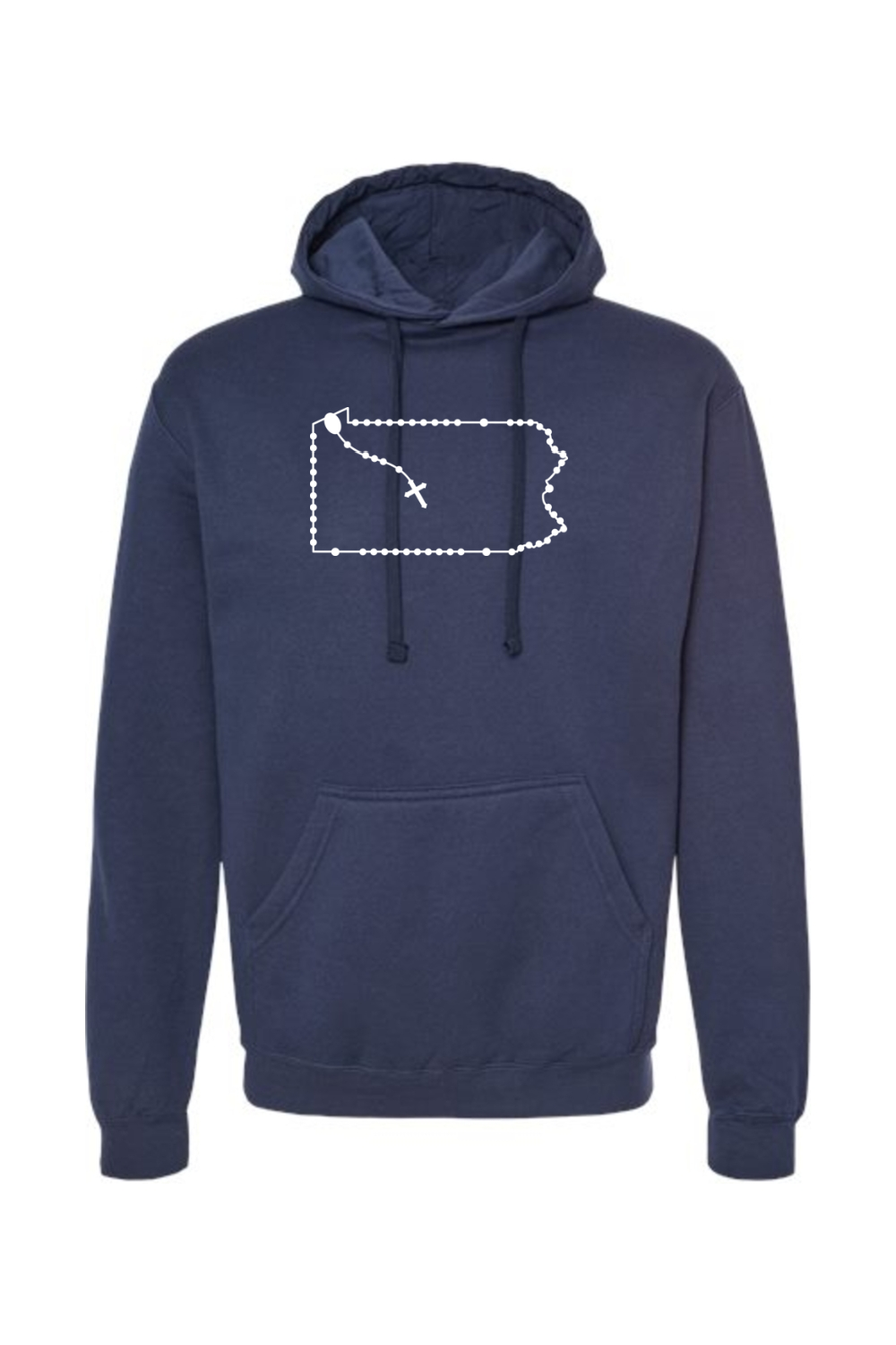 Pennsylvania Catholic Rosary Hoodie Sweatshirt