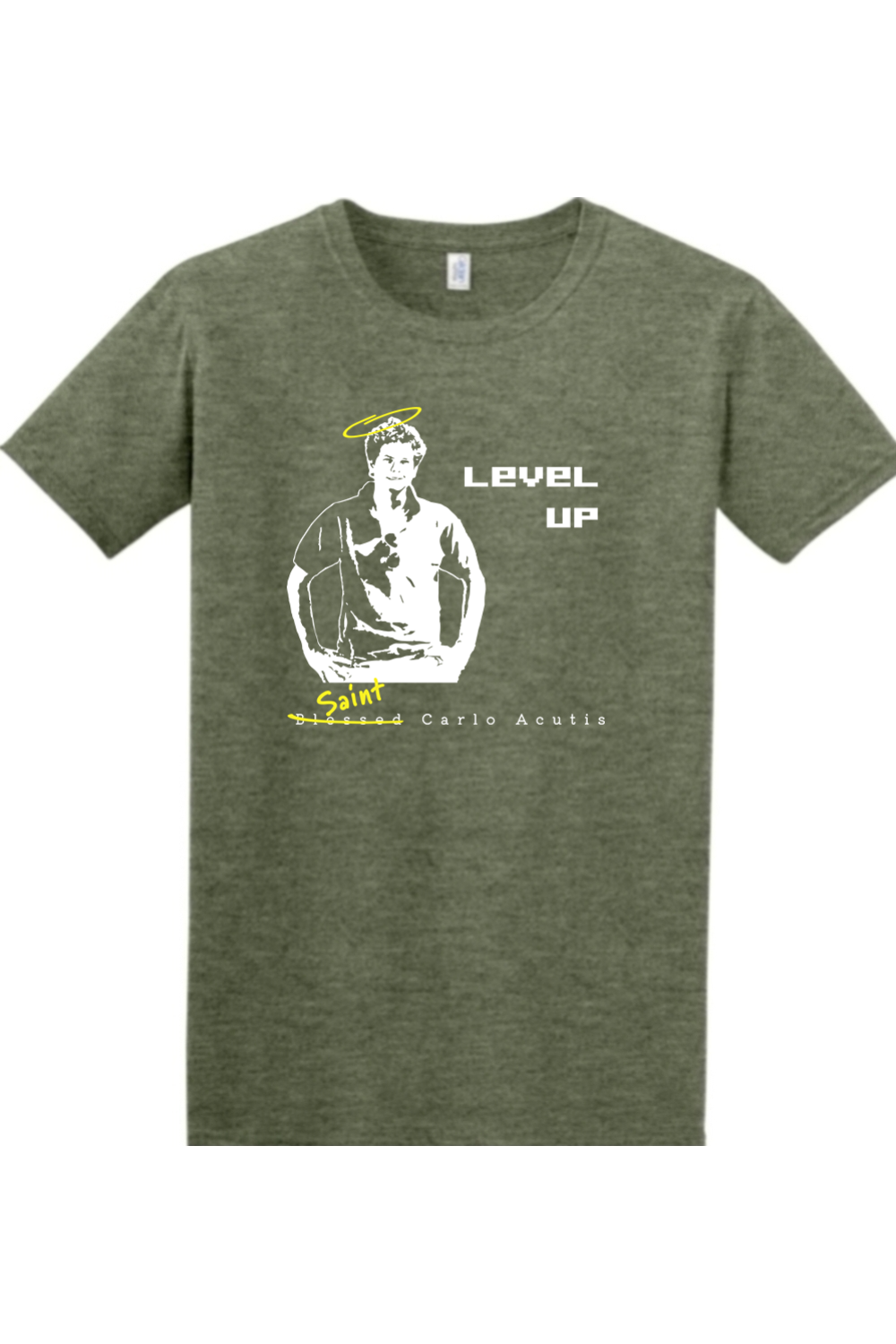 Level Up - St. Carlo Acutis Adult T-Shirt