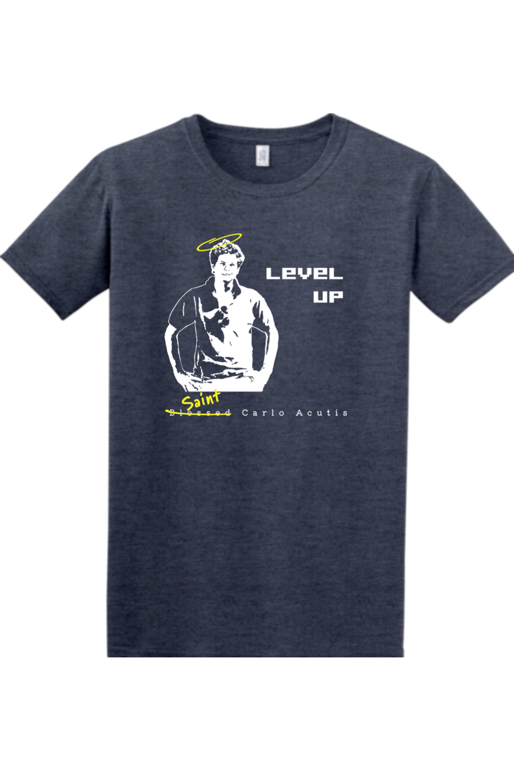 Level Up - St. Carlo Acutis Adult T-Shirt