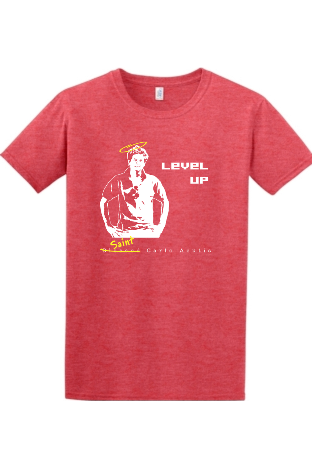Level Up - St. Carlo Acutis Adult T-Shirt