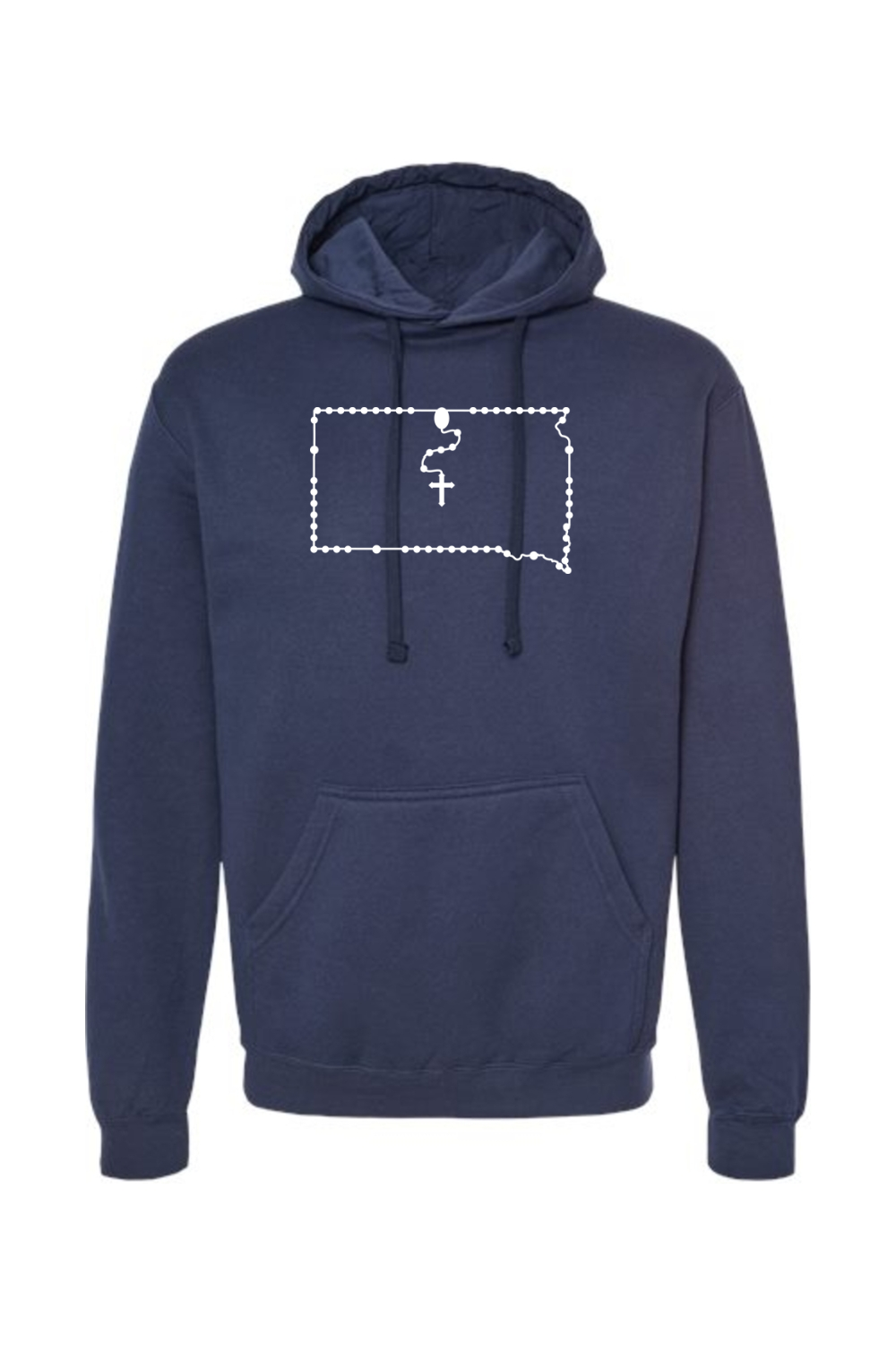 South Dakota Catholic Rosary Hoodie Sweatshirt