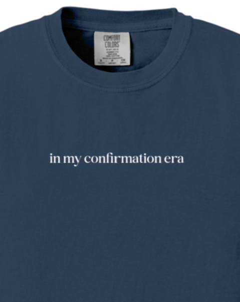 In My Confirmation Era Youth T-shirt - Comfort Colors