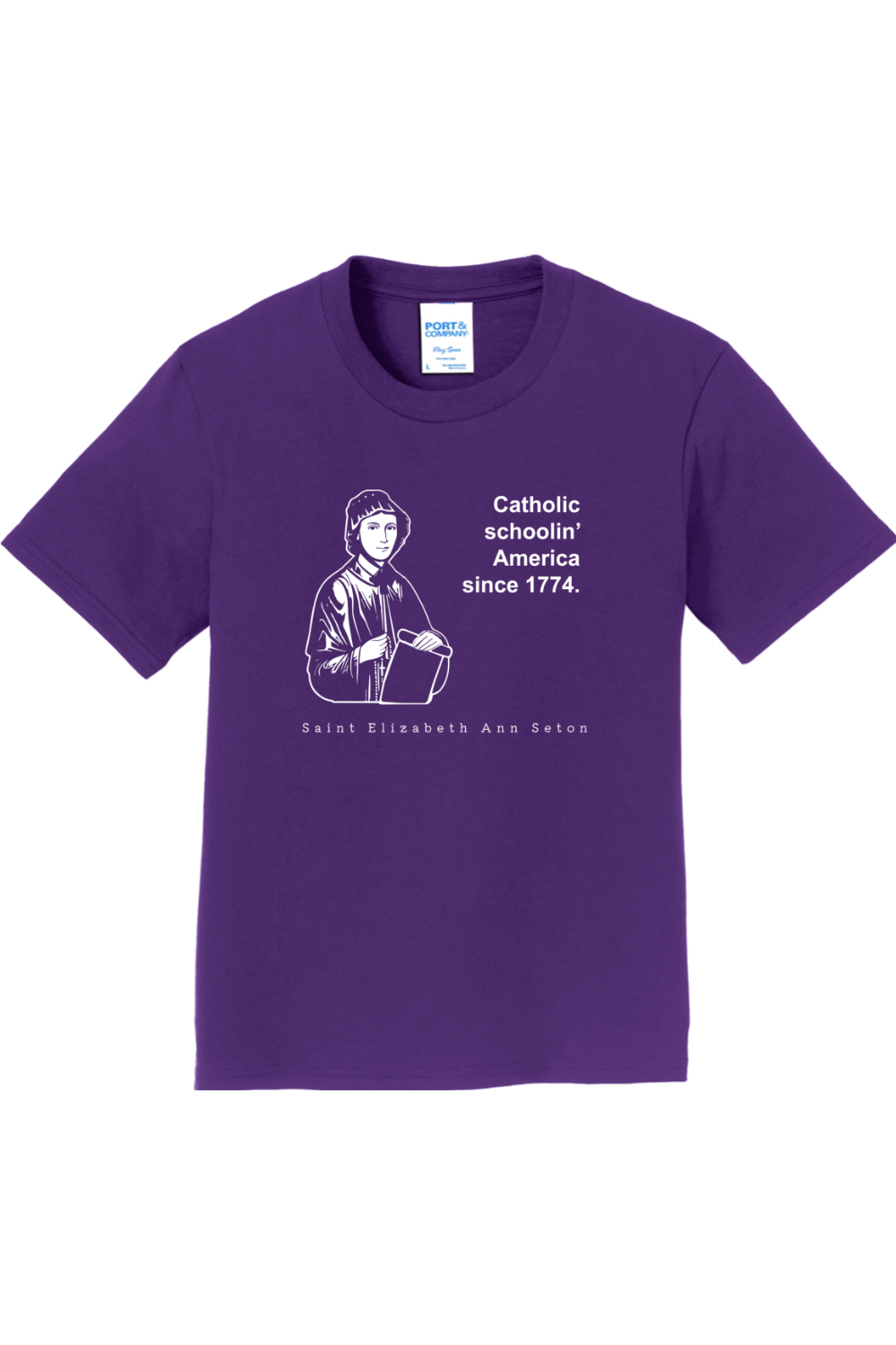 Catholic Schoolin - St Elizabeth Ann Seton - Youth T-Shirt