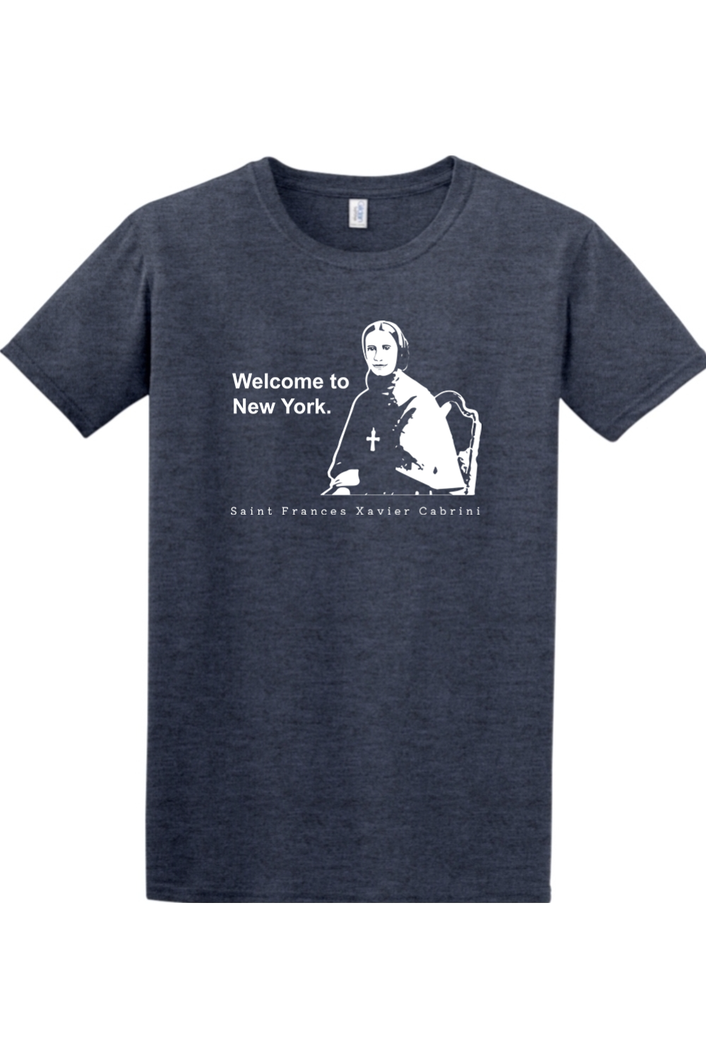 Welcome to New York - St. Frances Cabrini Adult T-shirt