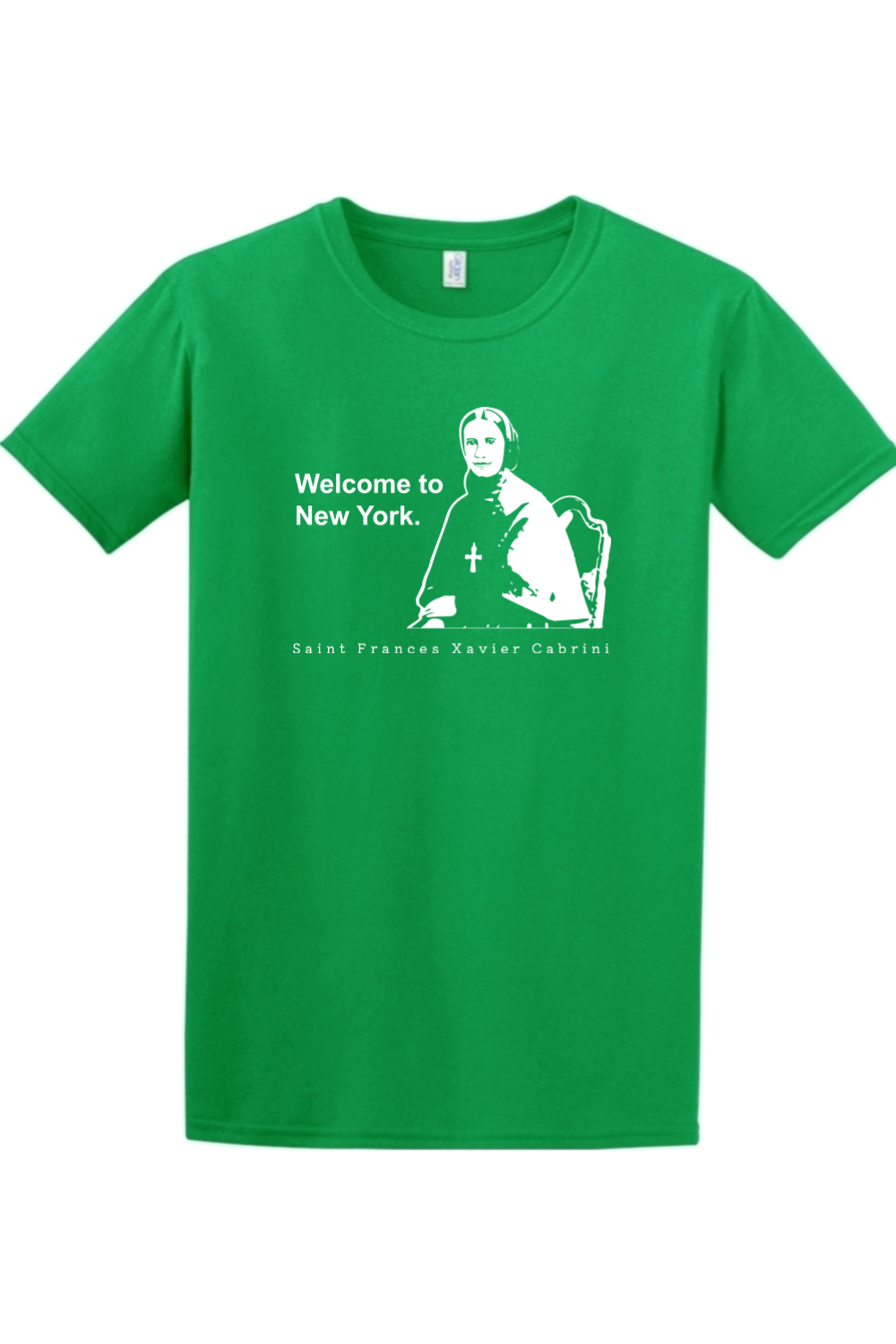 Welcome to New York - St. Frances Cabrini Adult T-shirt