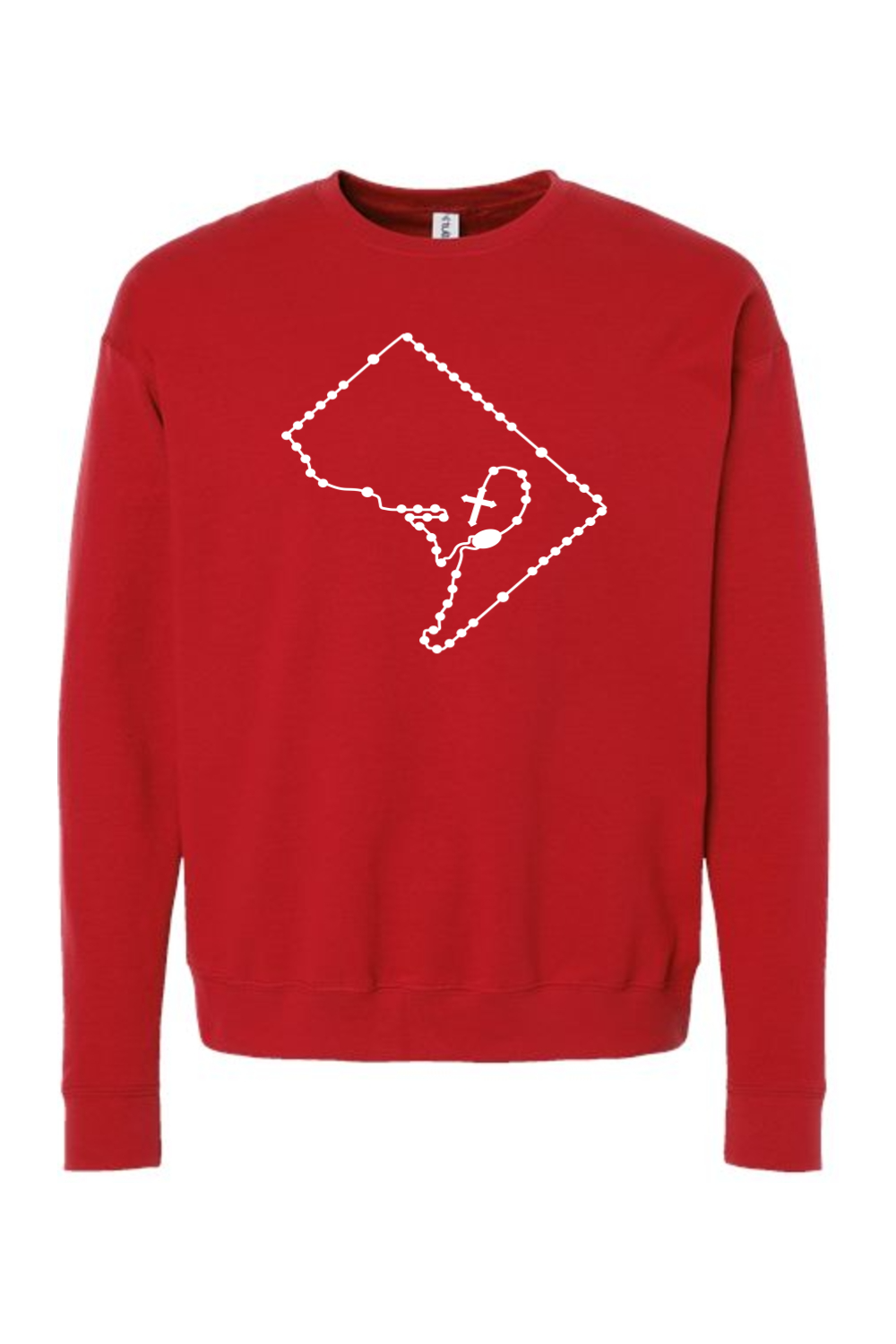 Washington D.C. Catholic Rosary Crewneck Sweatshirt