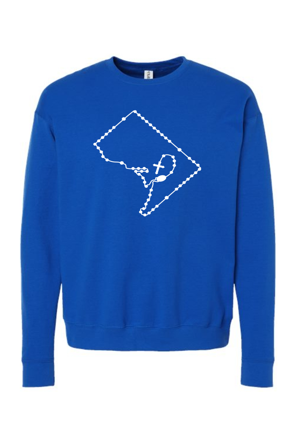 Washington D.C. Catholic Rosary Crewneck Sweatshirt