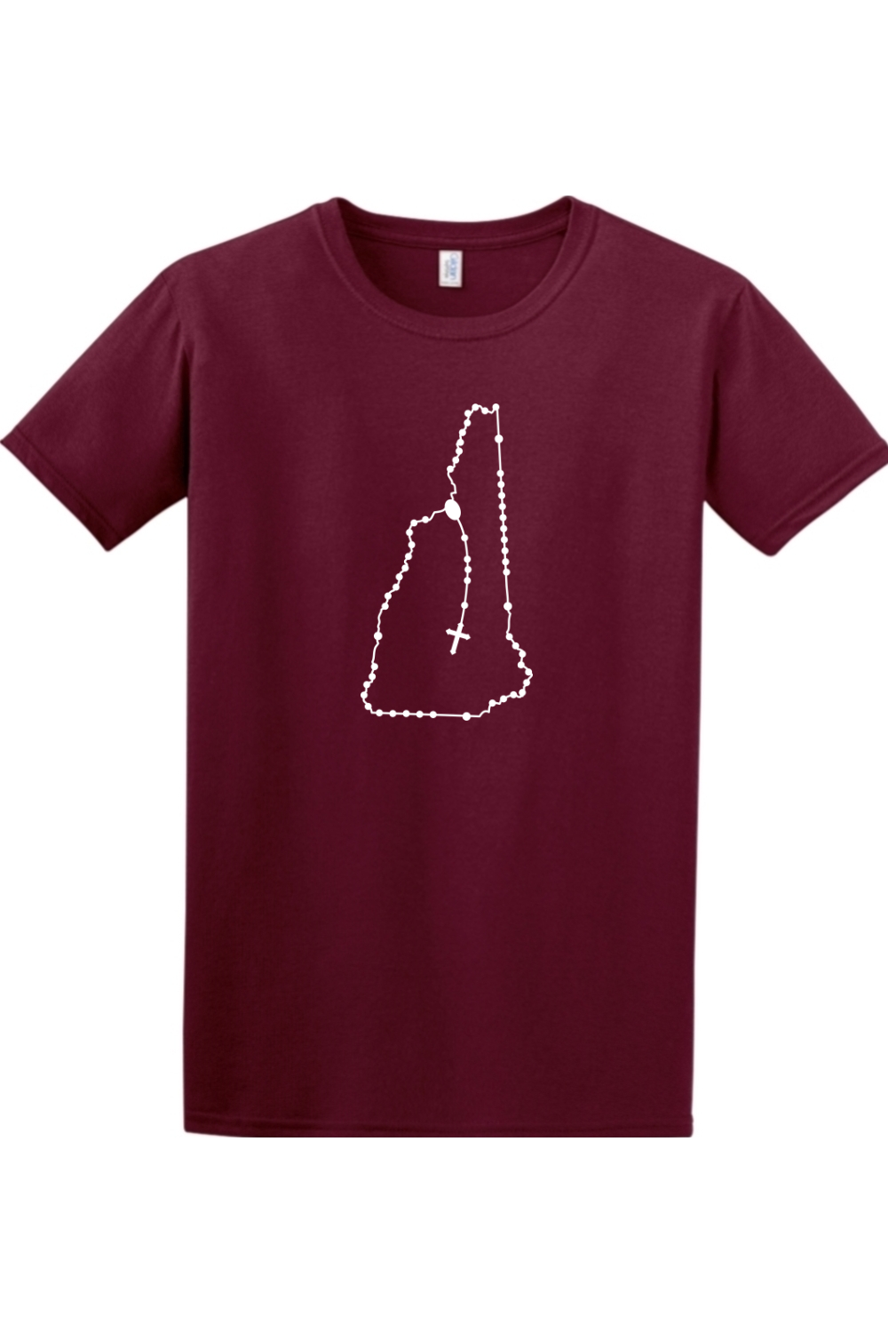 New Hampshire Rosary Adult T-shirt