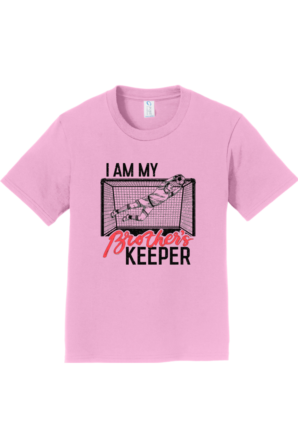 I Am My Brother's Keeper - Catholic Soccer Youth T-Shirt