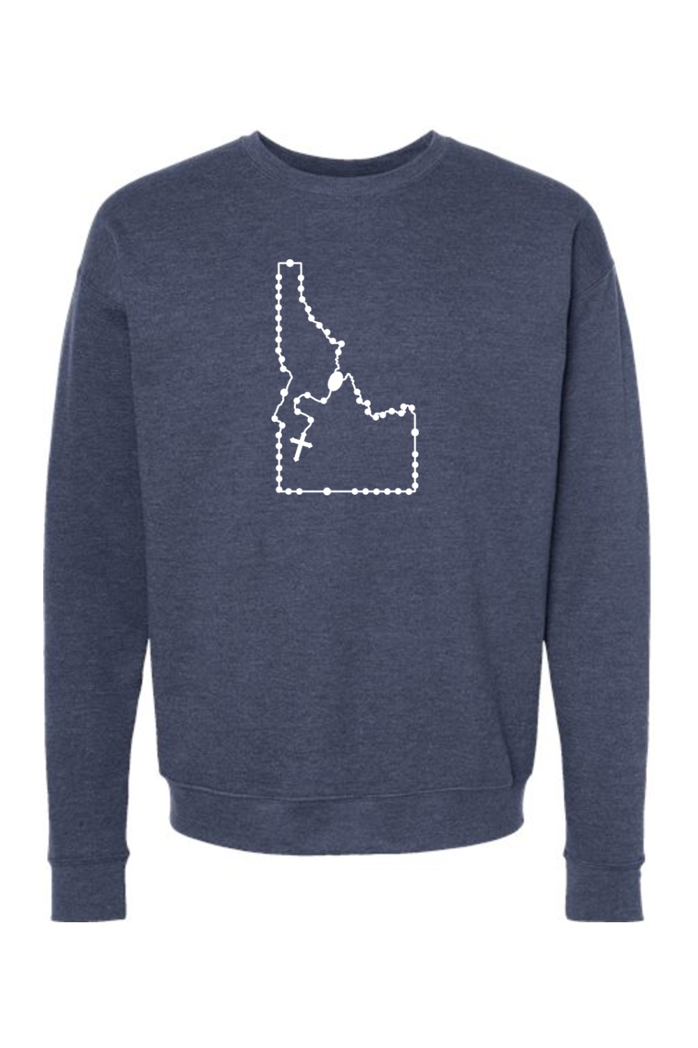 Idaho Catholic Rosary Crewneck Sweatshirt