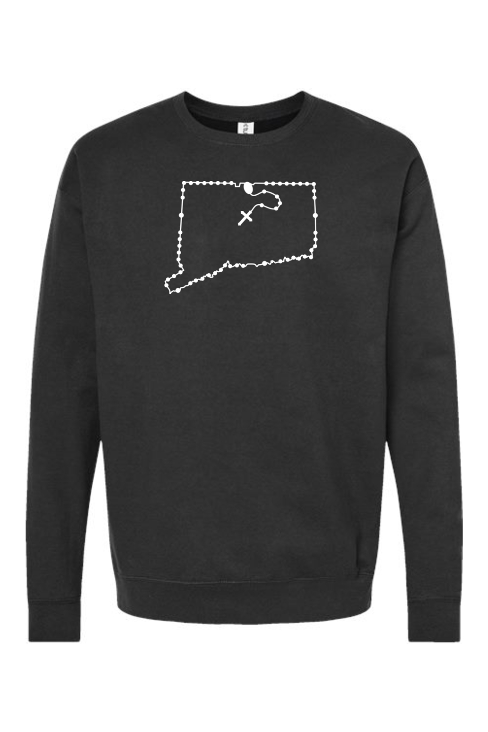 Connecticut Catholic Rosary Crewneck Sweatshirt