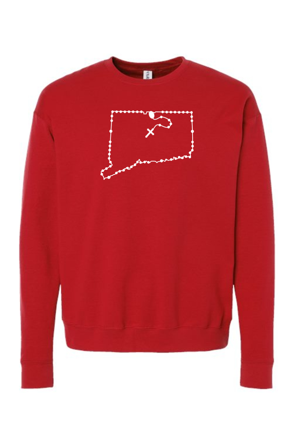 Connecticut Catholic Rosary Crewneck Sweatshirt