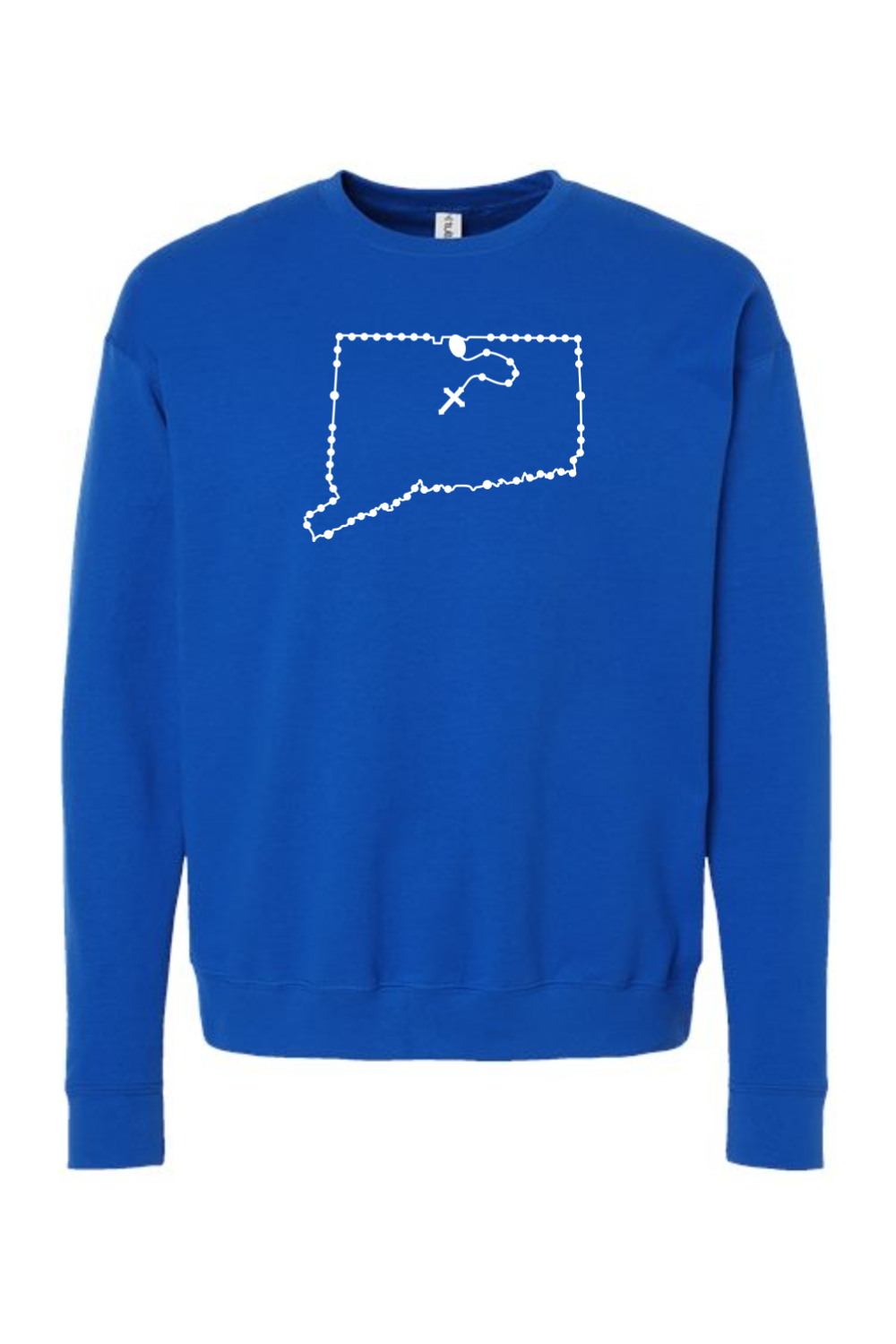 Connecticut Catholic Rosary Crewneck Sweatshirt
