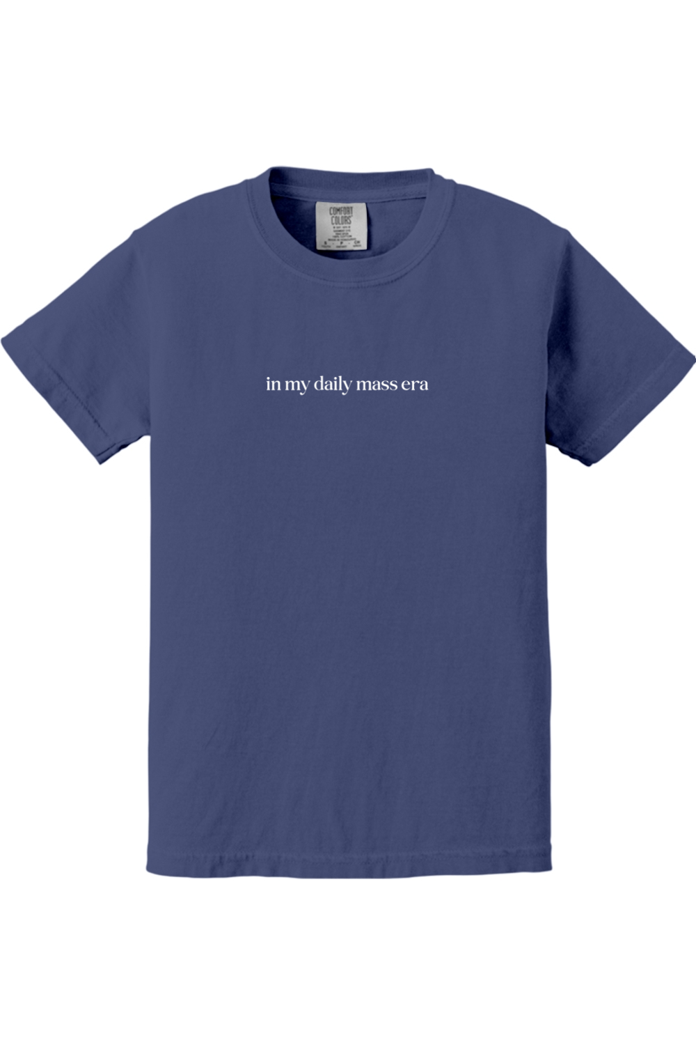 In My Daily Mass Era Youth T-shirt - Comfort Colors