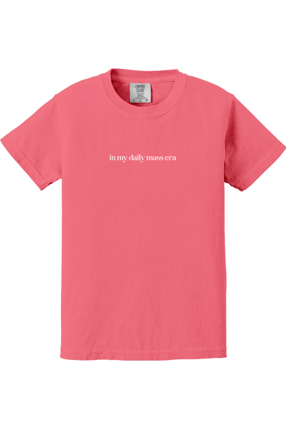 In My Daily Mass Era Youth T-shirt - Comfort Colors
