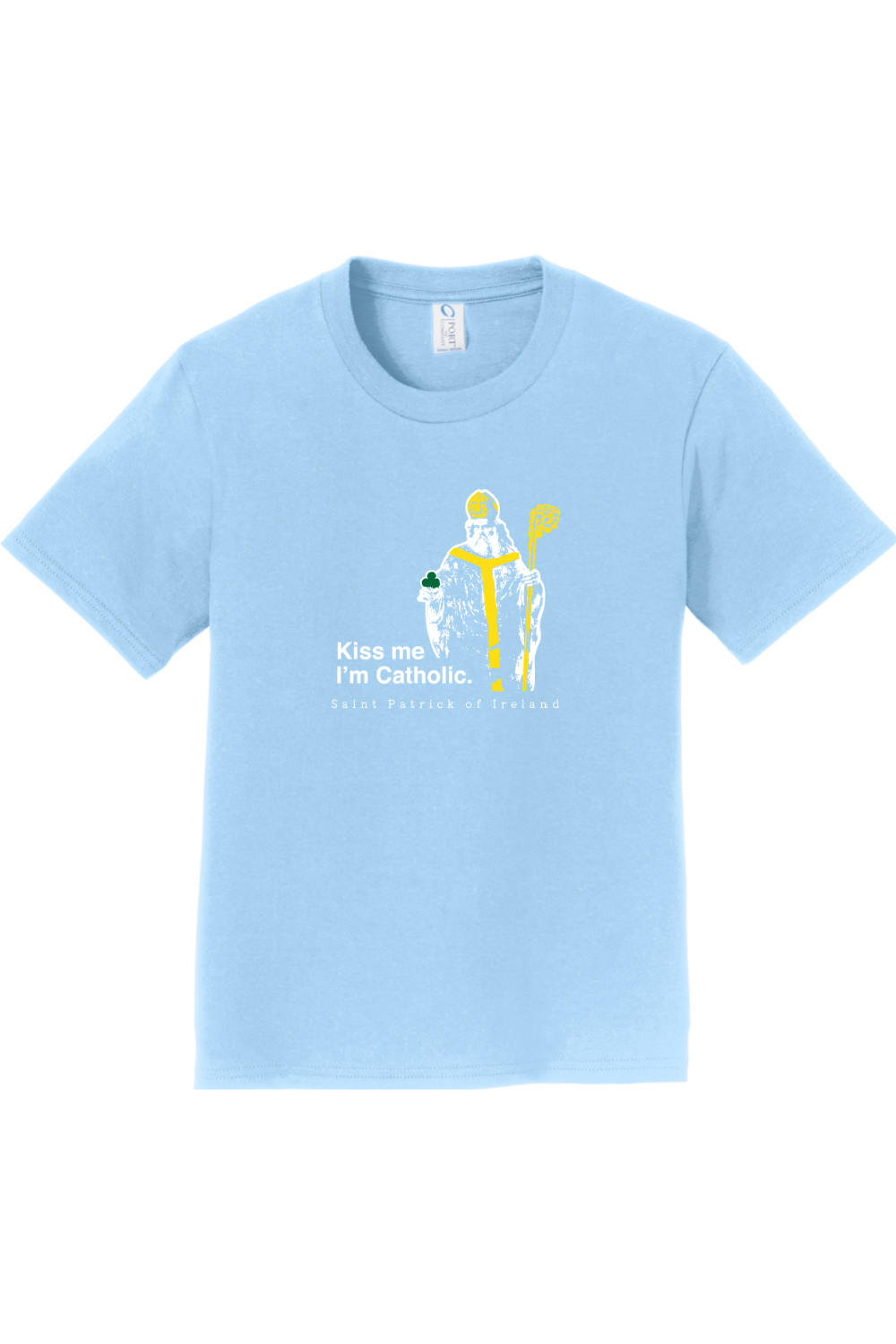 Kiss Me, I'm Catholic - St Patrick of Ireland Youth T-Shirt