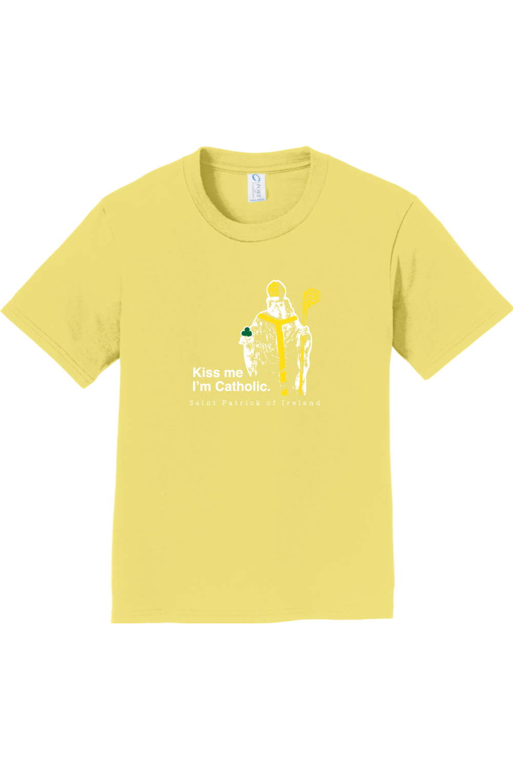 Kiss Me, I'm Catholic - St Patrick of Ireland Youth T-Shirt