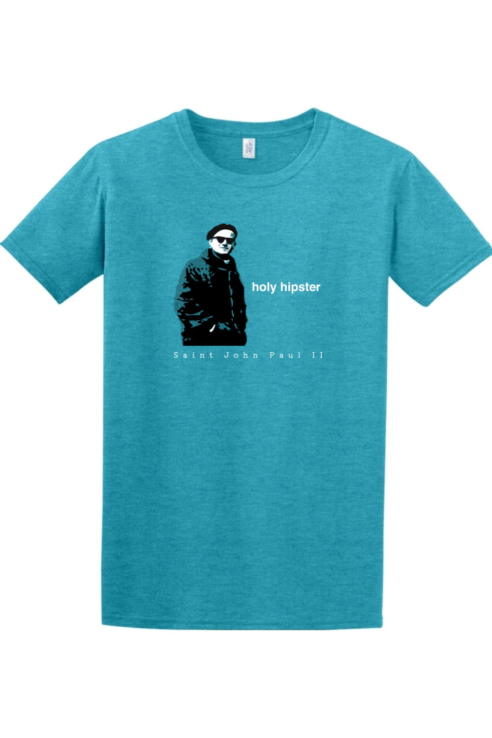 Holy Hipster - St. John Paul II Adult T-shirt