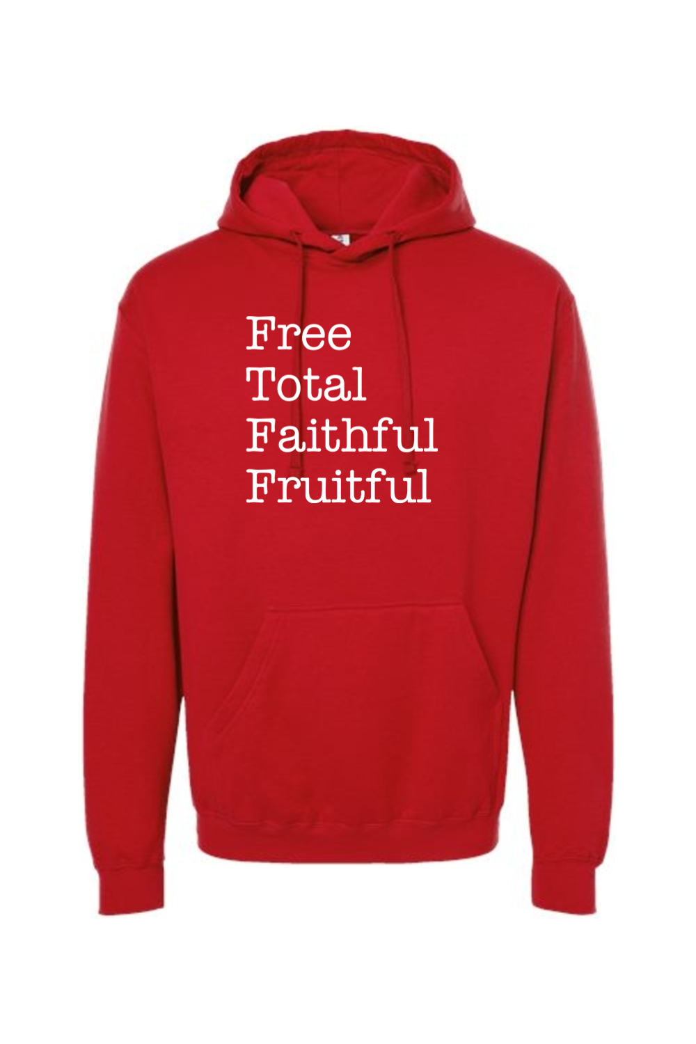 Free Total Faithful Fruitful - Theology of the Body Hoodie Sweatshirt