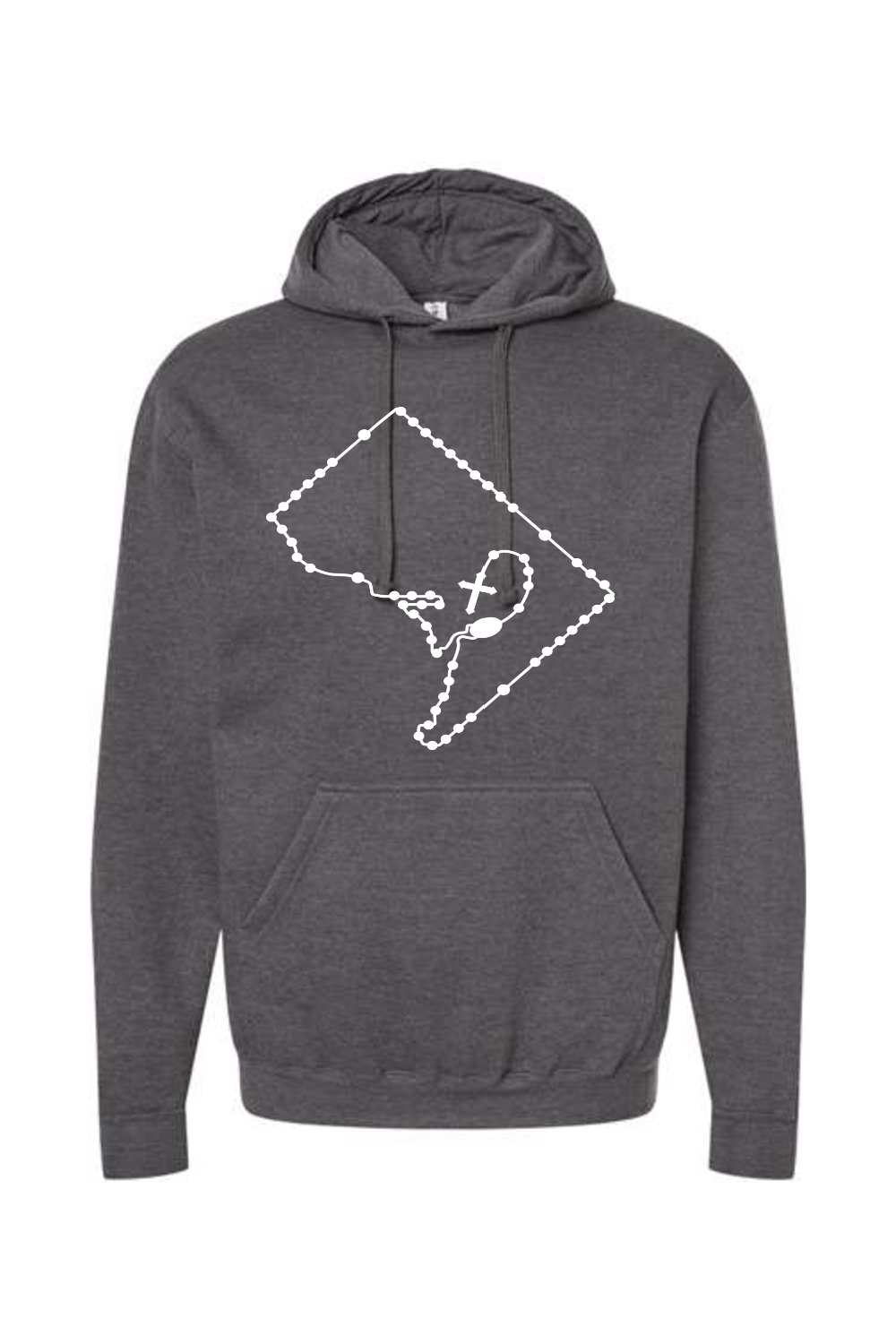 Washington D.C. Catholic Rosary Hoodie Sweatshirt