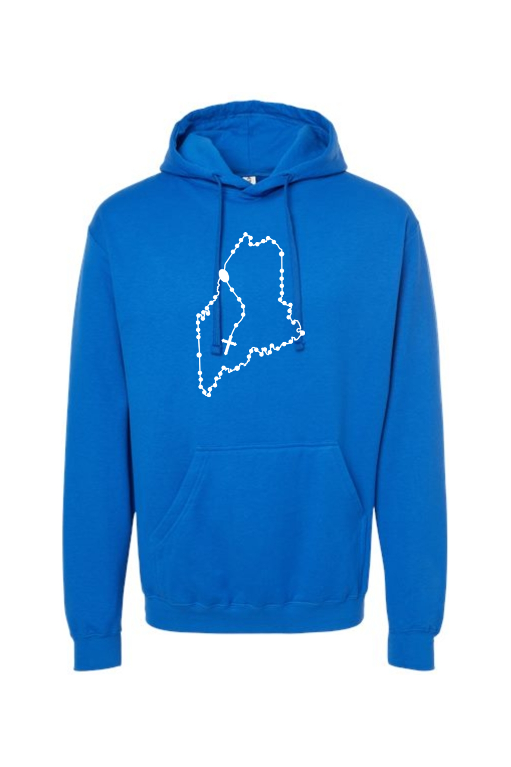 Maine Catholic Rosary Hoodie Sweatshirt