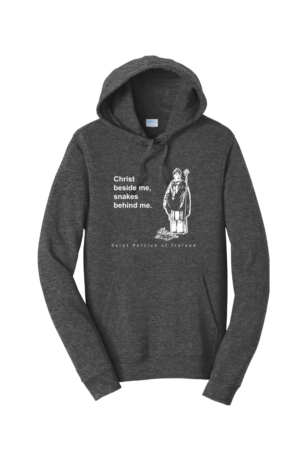 Christ Beside Me - St. Patrick Hoodie Sweatshirt