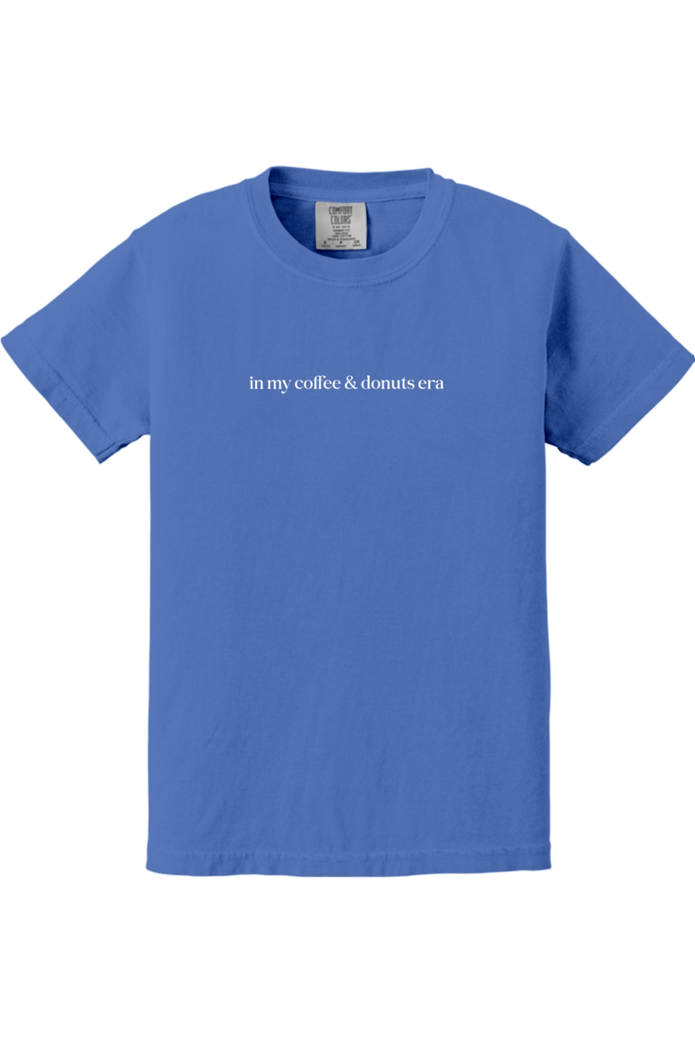 In My Coffee & Donuts Era Youth T-shirt - Comfort Colors