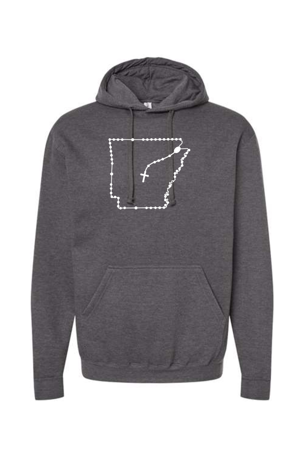 Arkansas Catholic Rosary Hoodie Sweatshirt