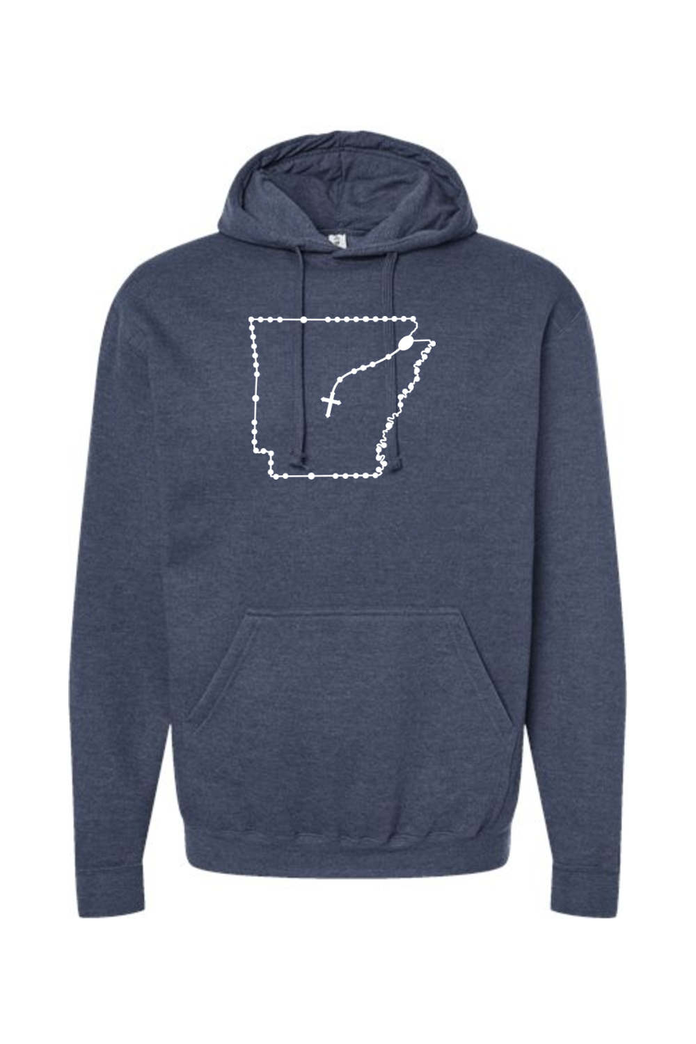 Arkansas Catholic Rosary Hoodie Sweatshirt