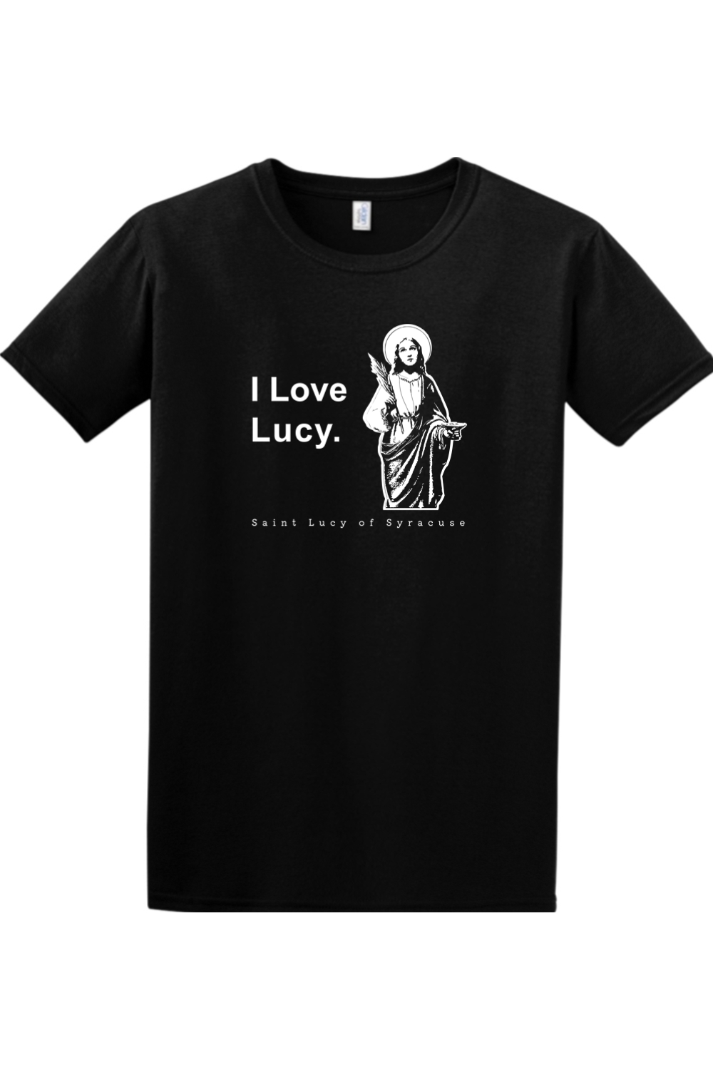 I Love Lucy - St. Lucy Adult T-Shirt