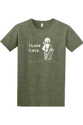 I Love Lucy - St. Lucy Adult T-Shirt