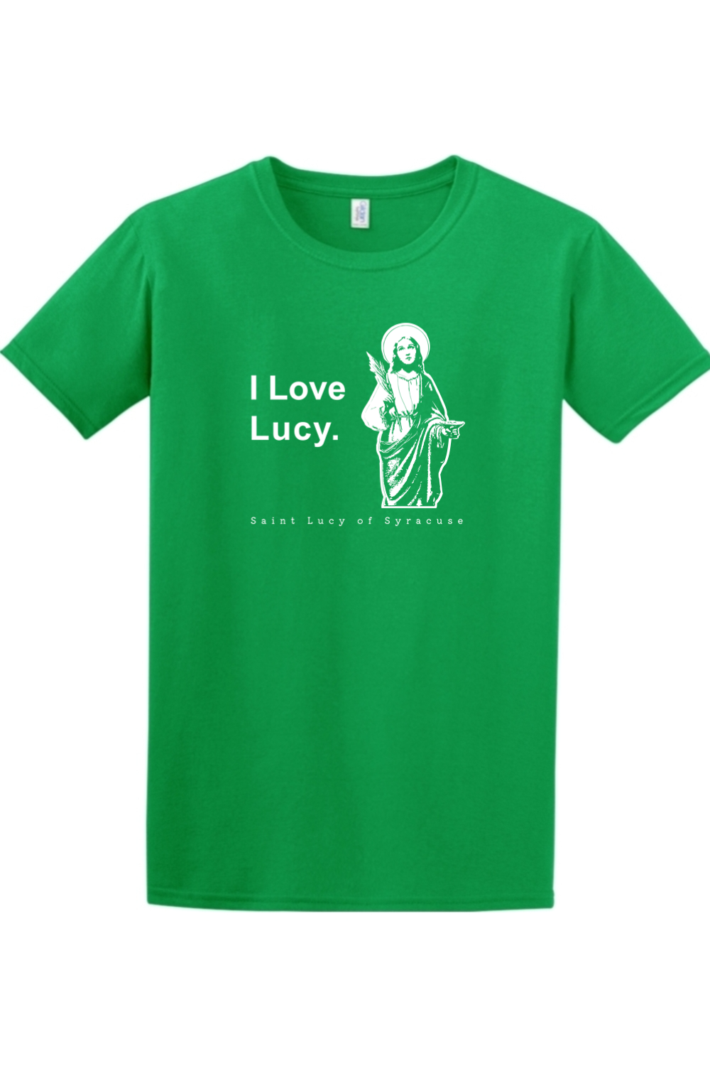 I Love Lucy - St. Lucy Adult T-Shirt
