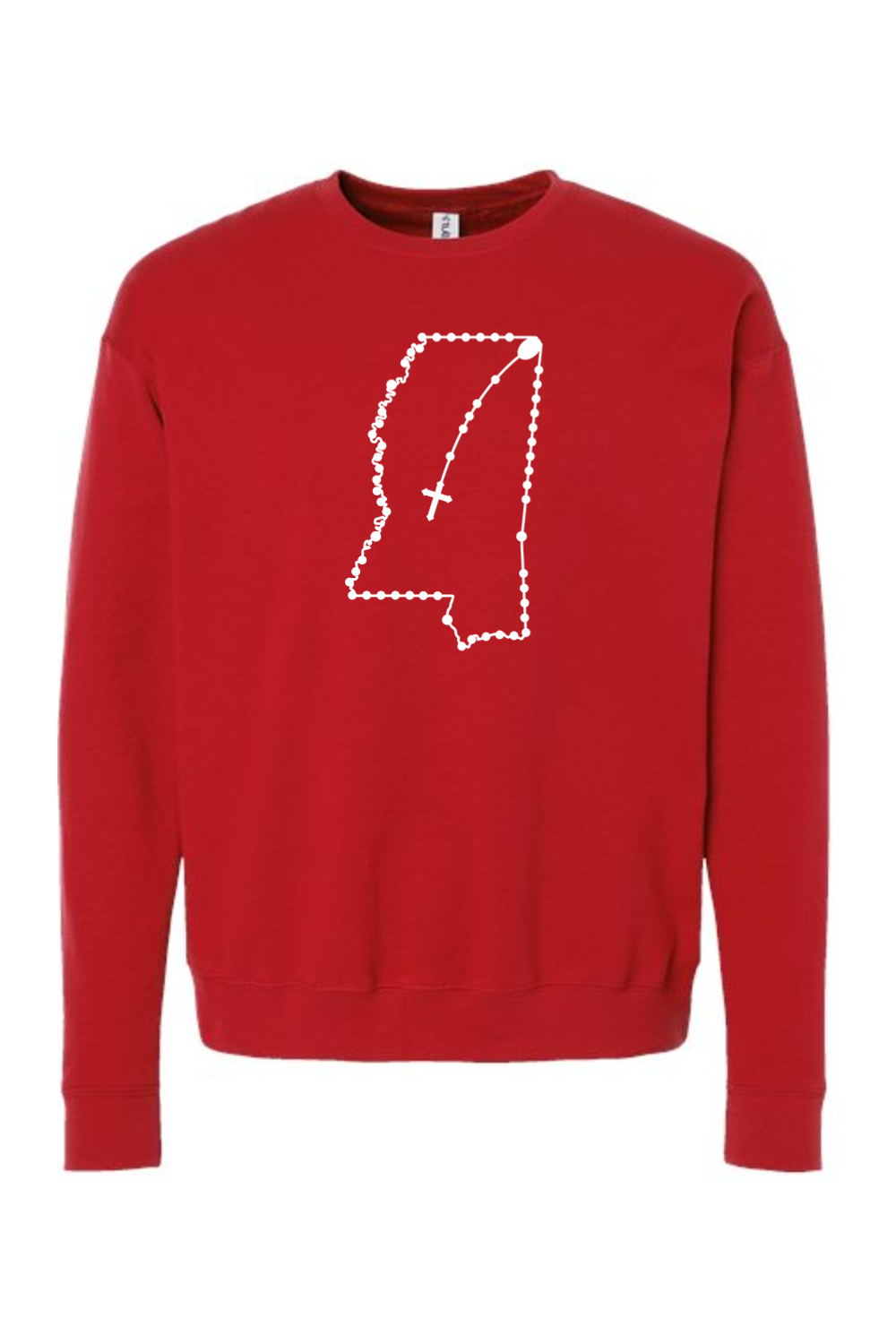 Mississippi Catholic Rosary Crewneck Sweatshirt