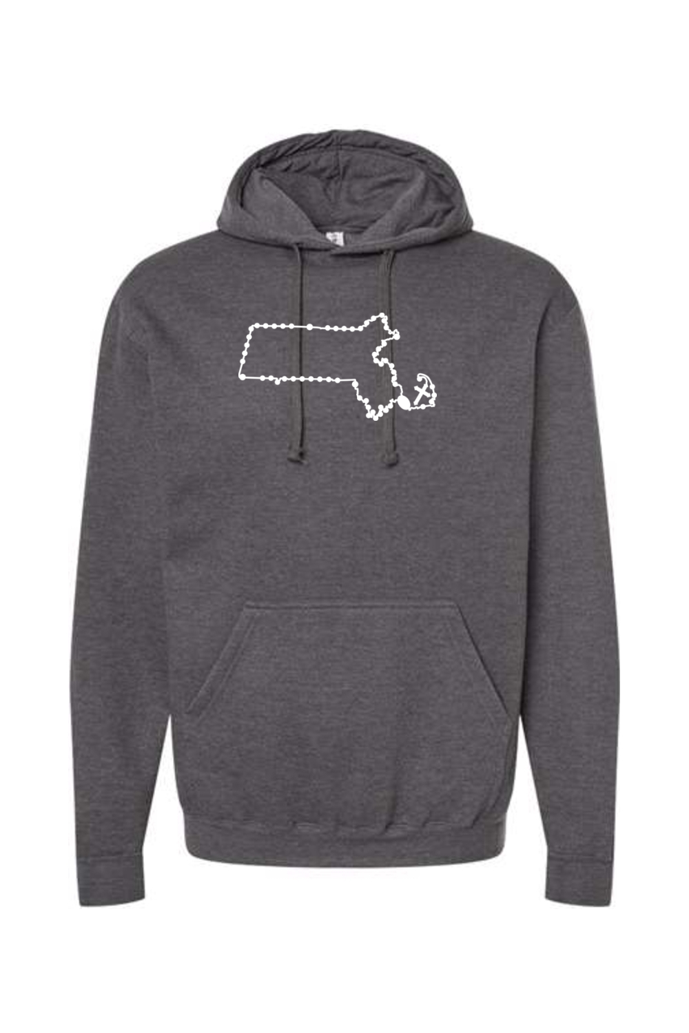 Massachusetts Catholic Rosary Hoodie Sweatshirt