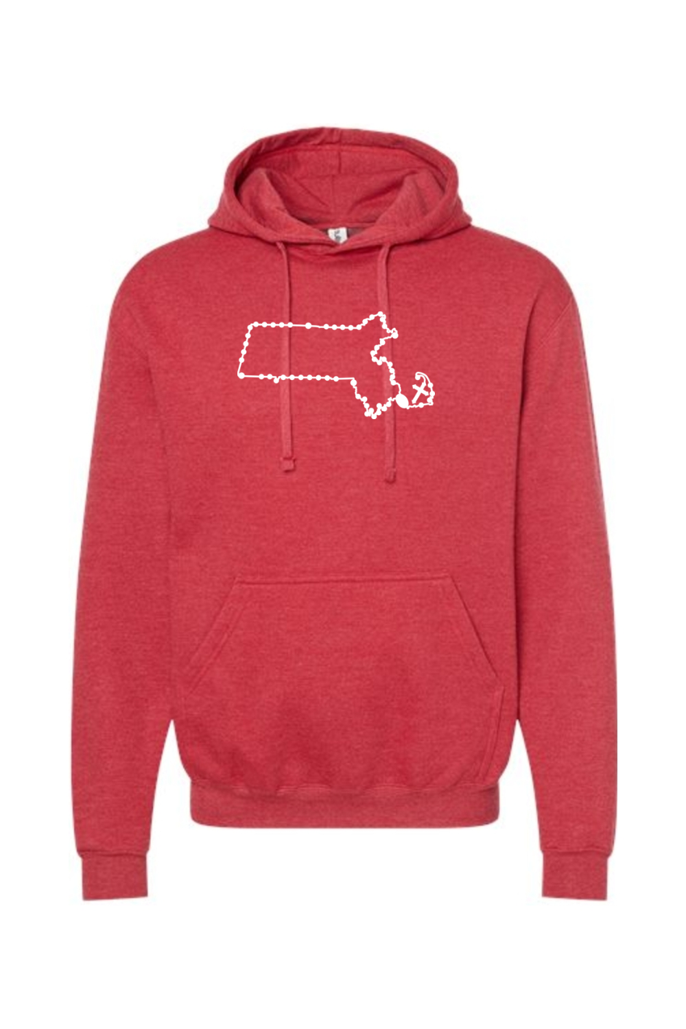 Massachusetts Catholic Rosary Hoodie Sweatshirt